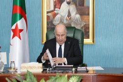 الرئيس الجزائري عبد المجيد تبون (الرئاسة)